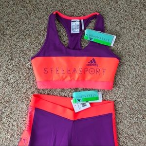 Adidas x Stella McCartney bra & leggings set